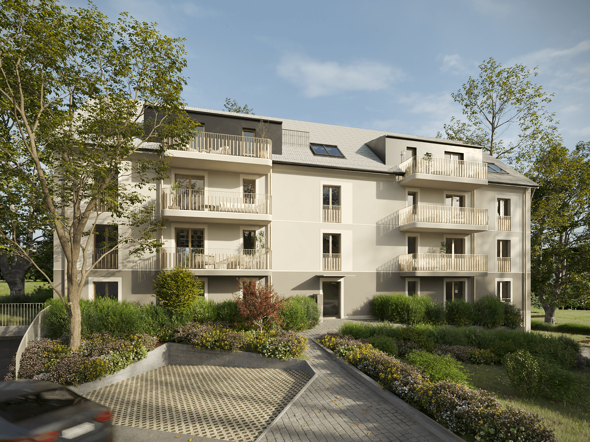 Eschen 11, Mehrfamilienhaus Rapperswilerstrasse 11